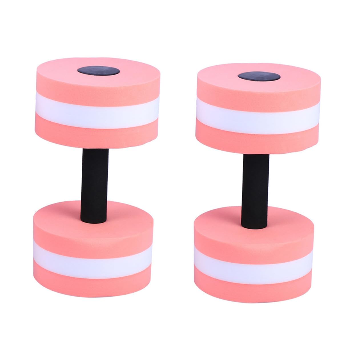 BESTonZON 2pezzi Manubrio Galleggiante Eva per Aerobica in Acqua Bilanciere Acquatico Attrezzatura Fitness per Braccia Spalle Bicipiti Cardio Gambe Piscina Spa Colore Casuale