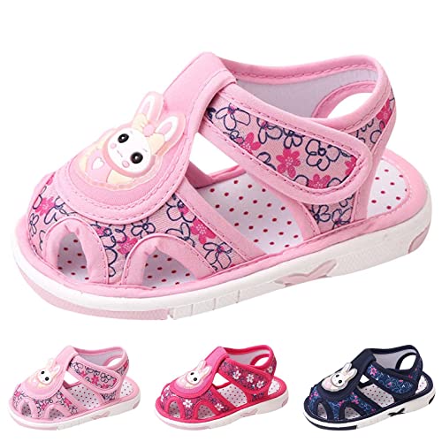 Summer Children Infant Walking Shoes Girls Sandals Flat Sole Non Slip Lightweight Hollow Girls Flip Flops Size 52