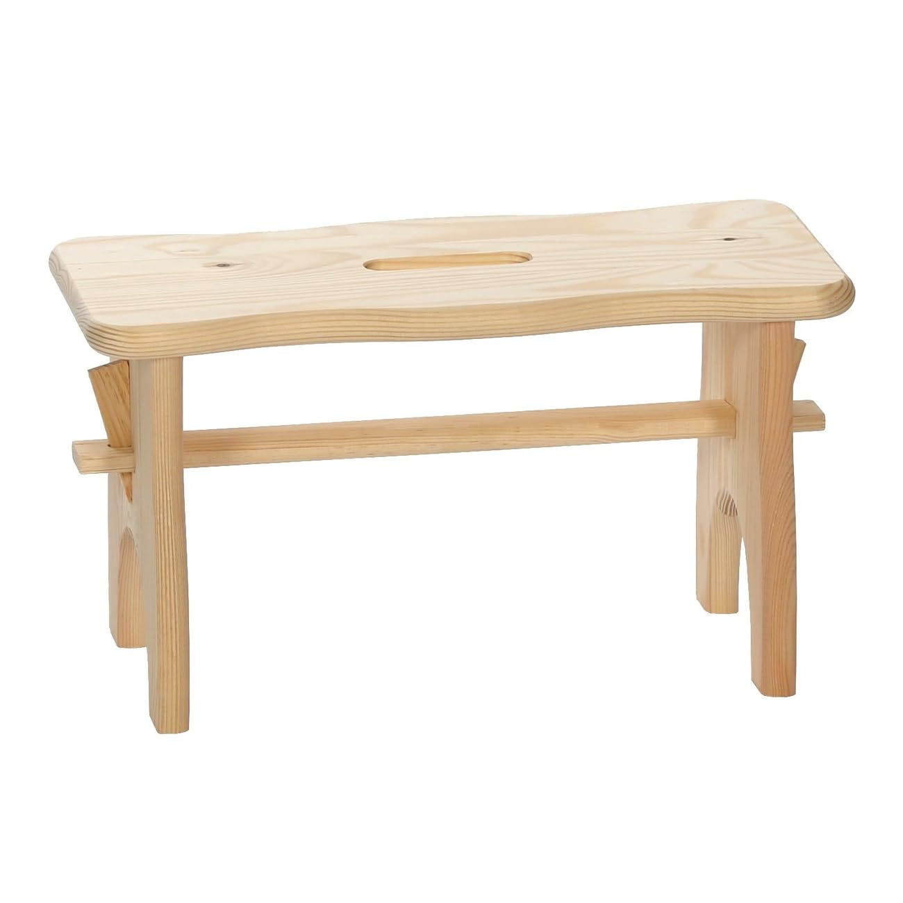 Bütic Banc de pied en bois d'épicéa