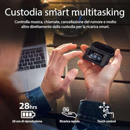 Philips TAT6000BK/00 Cuffie Wireless, Nero - 4