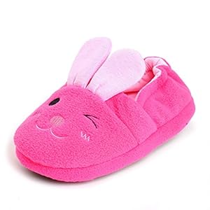 ESTAMICO Girls Boys Slippers Kids Warm Soft Boot Slipper