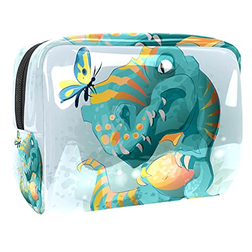 Trousse à maquillage avec fermeture éclair, idée cadeau femme motif papillon