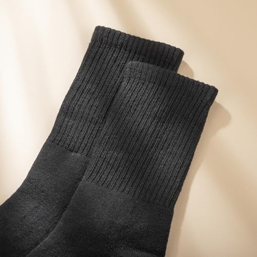 3 Pairs Socks for Women and Men – Long Tube Unisex Stretch Fit Soft Breathable Mid Calf Socks for Work, Sports, Daily Wear3