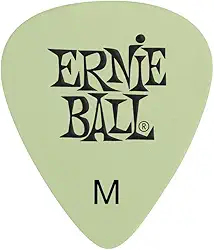 Ernie Ball Guitar Picks, Medium, Super Glow, 12-pack (P09225)