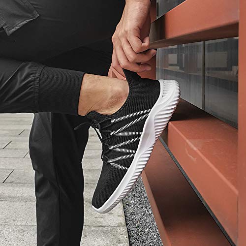 Image of Feethit Mens Slip On Running Shoes Breathable Lightweight Comfortable Fashion Non Slip Sneakers for Men