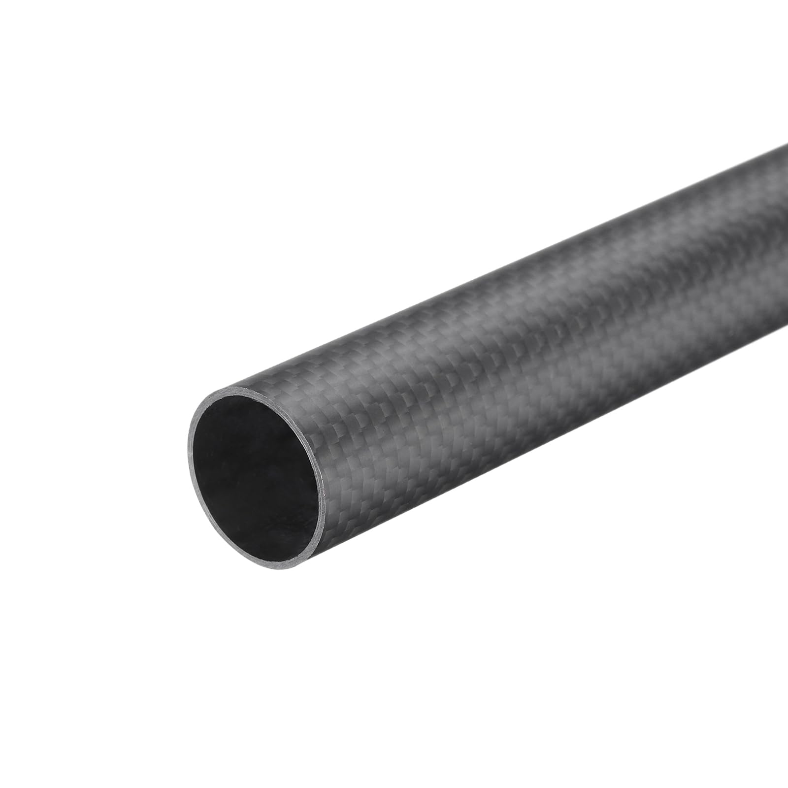 QUARKZMAN Tube En Fibre De Carbone 20 X 22 X 330Mm Pour Avion Rc | 1Pcs, Surface Mate Rod 3K Enroulé Naturel Carbone Tubage Rond, Multicoptère Quadcoptère