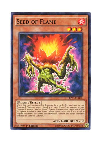 Seed of Flame 1st Edition×2 Amazon.co.jp: 遊戯王 英語版 BP03-EN052 Seed of Flame シード・オブ