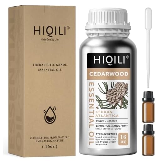 HIQILI Cedarwood Essential Oil for Home Use