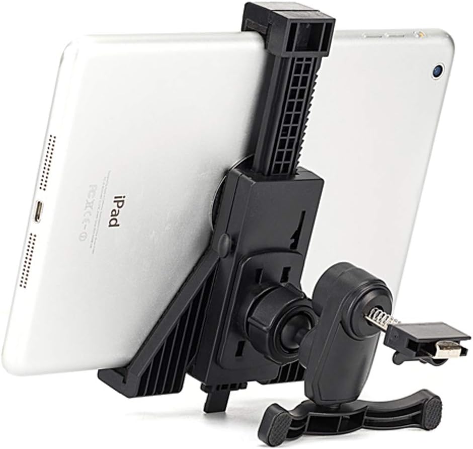 Air Vent Car Mount Compatible with Samsung Galaxy Tab A9/A9 Plus/A8/A7 10.4 (2020)/A7 Lite Tablets - Tablet Holder Rotating Cradle Strong Grip Ac Louver