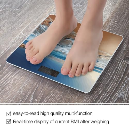Báscula Digital de Baño FekiLoot con Vidrio Templado miniatura 5