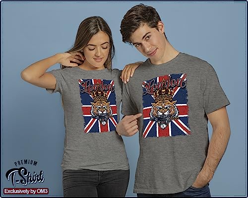 T-shirt manches longues Union Jack de qualité supérieure pour homme OM3