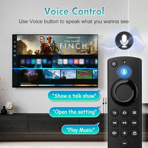 Image of Replacement FireStick Remote for All Fire Smart TVs, TV Stick 4K (1st /2nd Gen /Max /Plus /Select), TV Stick (2nd /3rd Gen /Lite /HD),TV Cube (2nd /3rd Gen), Fire Insignia /TCL /Pioneer Series TVs