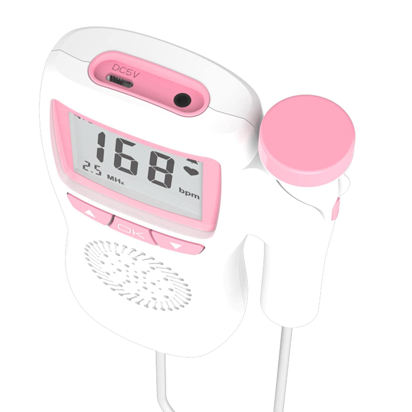 CALANDIS™ Baby Fetal Heartbeat Monitor Detector Pink | Other Health & Beauty-image-14