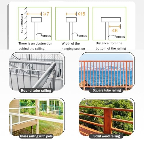 Table de balcon pliante : optimisez votre balustrade sans encombrer l'espace - 5