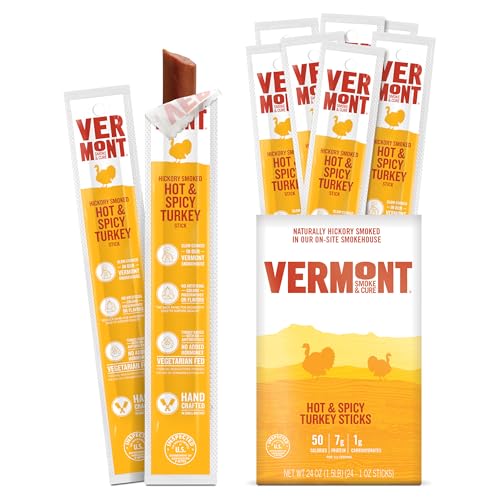 Vermont Smoke & Cure - Hot & Spicy Turkey Protein