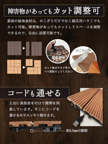 Amazon.co.jp: Good Life Wood: 人工木ウッドパネル