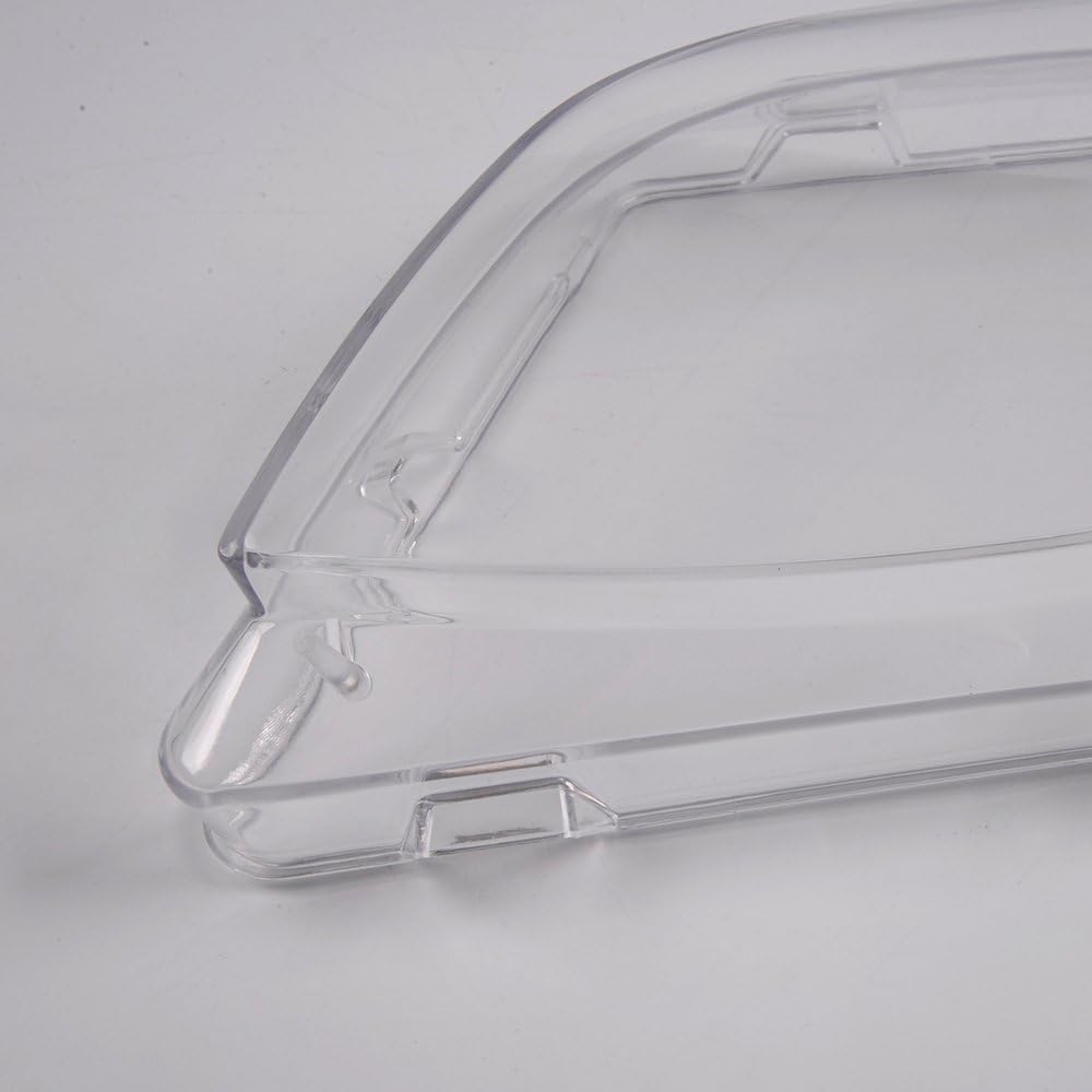 PIT66 2Pcs Car Headlight Clear Lense Cover Compatible with 02-05 BMW E46 320i 325i 325xi 330i 330xi 4 Door Headlight Lens Cover Left + Right Side