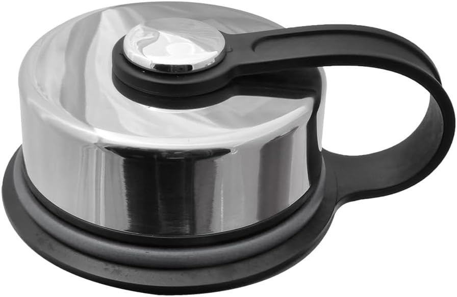 MIRA Stainless Lid for MIRA Wide Mouth Water Bottles | Compatible with Multiple Sizes: 12 oz, 18 oz, 22 oz, 32 oz & 40 oz | Leak Proof Cap