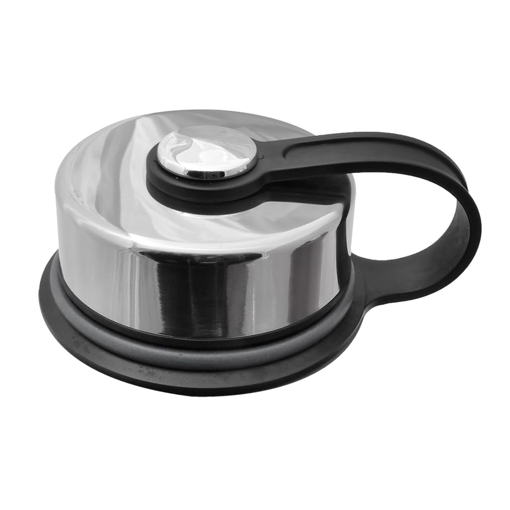 MIRA Stainless Lid for MIRA Wide Mouth Water Bottles | Compatible with Multiple Sizes: 12 oz, 18 oz, 22 oz, 32 oz & 40 oz | Leak Proof Cap