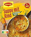 Maggi Guten Appetit, Rindfleisch Suppe, 85g Beutel, ergibt 4 Teller, 1er Pack (1 x 85g)