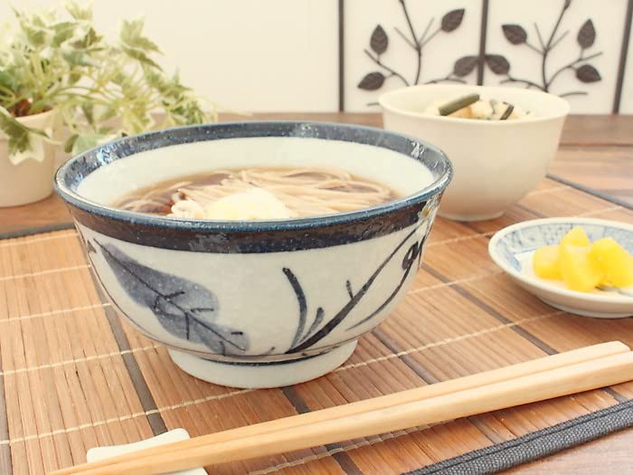 Amazon | 蕎麦うどん丼(和食器 丼ぶり どんぶり 丼 そば丼 うどん丼 丼