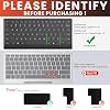 CaseBuy Premium Keyboard Cover for Microsoft Surface Laptop(2025) Copilot+ PC 13 Snapdragon X Plus, Surface Pro 2-in-1 Laptop/Tablet(2025) 12, Ultra Thin High Transparency TPU Keyboard Skin
