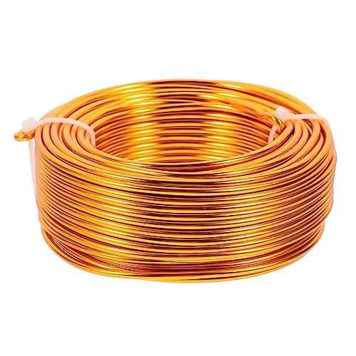 Alambre de aluminio flexible para bisutería fina, hilo de 3mm duradero para moldear abalorios