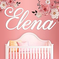 Custom Wood Name Sign, Nursery Decor, Wood Letter, Baby Name Sign(15″-58″), Wall Art For Girl or Boy Room, Family Name Signs, Choice of Size & Fonts Custom Wood Name Sign, Nursery Decor, Wood Letter, Baby Name Sign(15″-58″), Wall Art For Girl or Boy Room, Family Name Signs, Choice of Size & Fonts