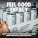 GHOST Energy Drink - 12-Pack, Original, 16oz - Energy & Focus & No Artificial Colors - 200mg of Natural Caffeine, L-Carnitine & Taurine - Gluten-Free & Vegan