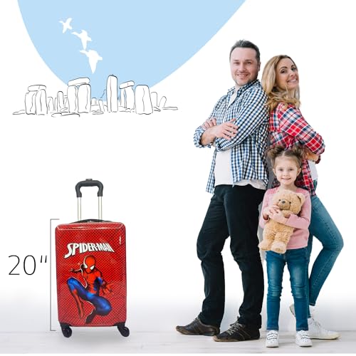 Fast Forward Bagagem rígida de 50 cm, malas infantis para crianças, malas giratórias rígidas, bagage