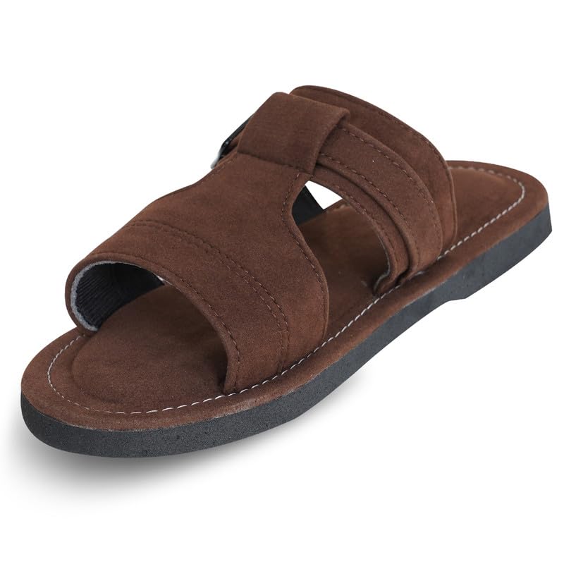 Image of DFR Sandals for Men, Daily Use Comfortable Ethnic Rajasthani Mens Slippers