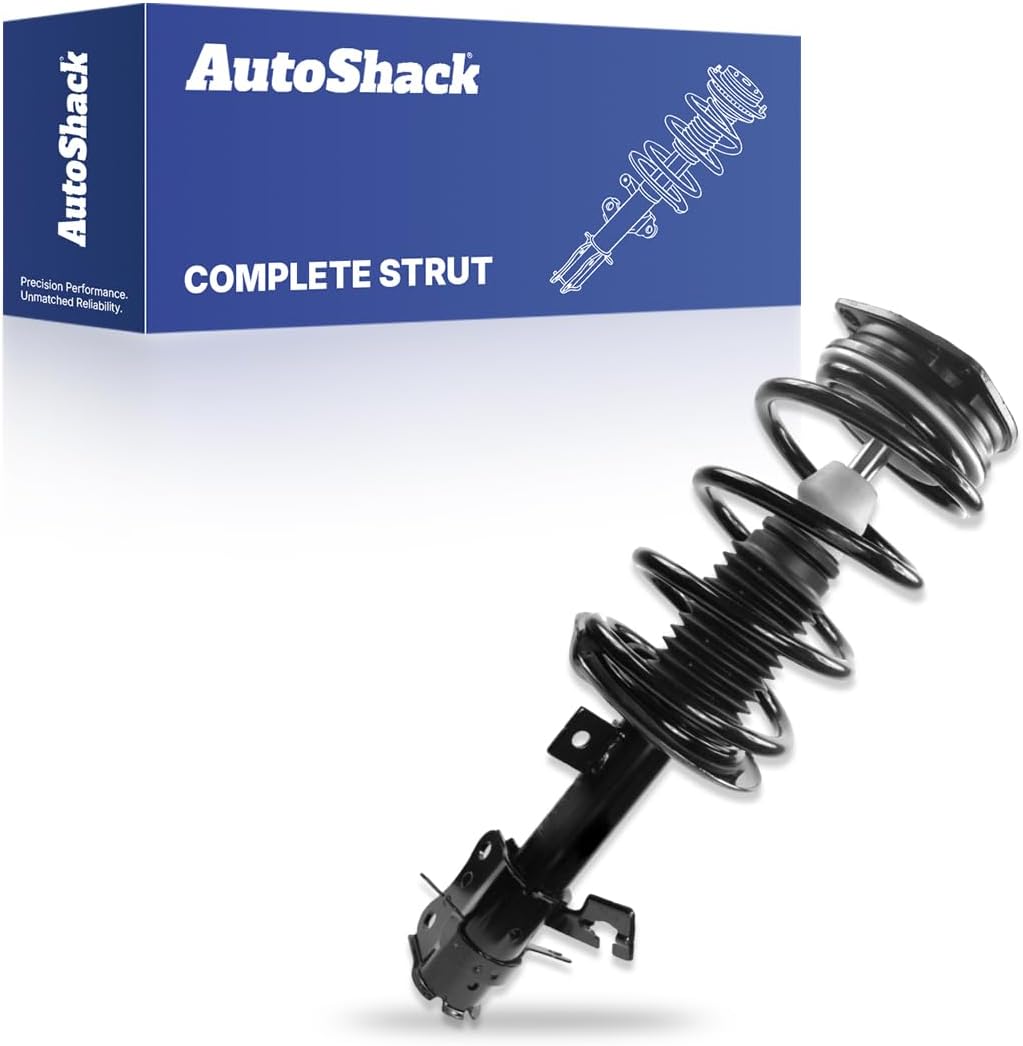 AutoShack Front Complete Strut & Coil Spring Assembly - Driver Side for Nissan, Sentra 2007-2012, FWD L4 2.0L 2.5L