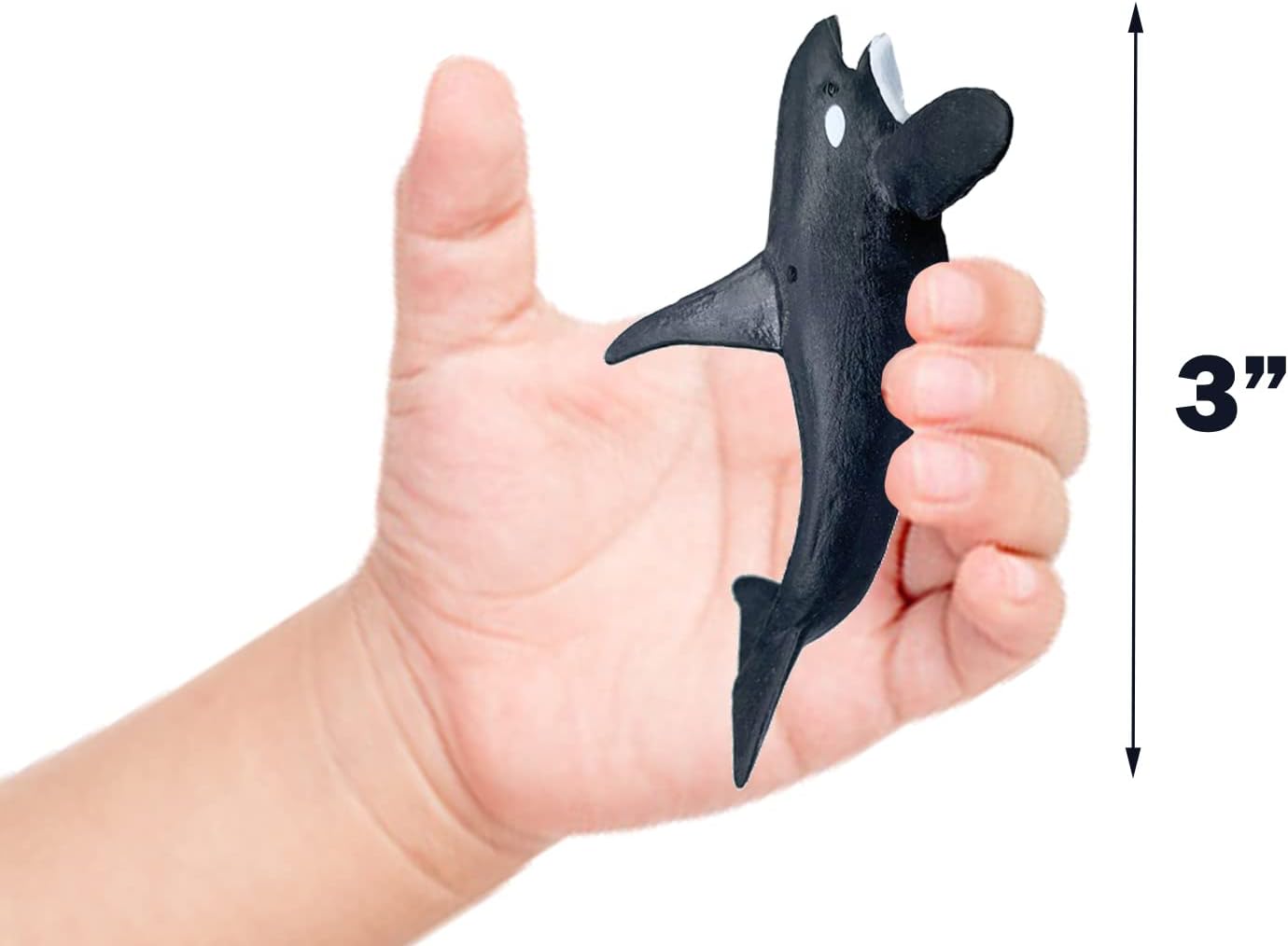 Sharks Figures Sea Animals Whale Toys Set Ocean Animal Action Figures, Great for Kids Bath Toys, Beach Toy, Cake Topper and Party Favors, Gifts, Prizes, Rewards (12 PCS) - Image 7