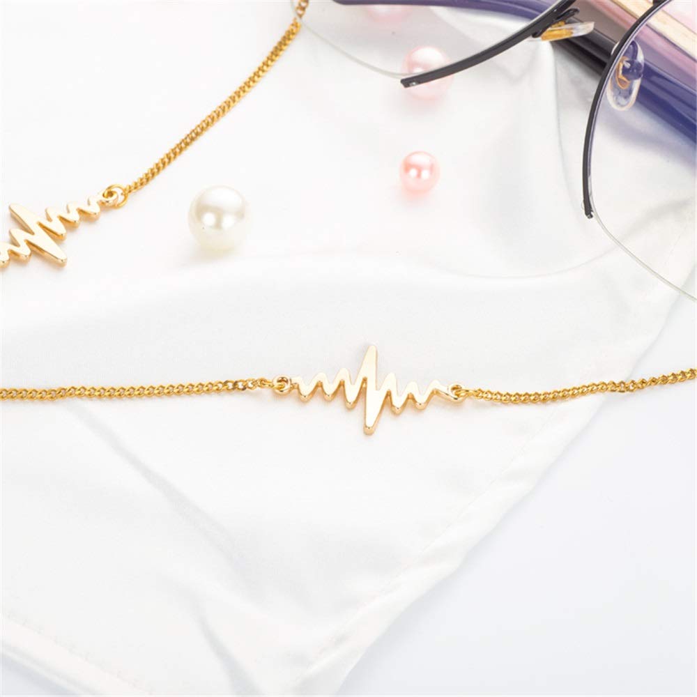 Catene per Occhiali Occhiali Da Donna Con Una Catena Corda Al Collo Catene Neve Versatile E Facile Trasportare Ed Usare per Donne Uomini
