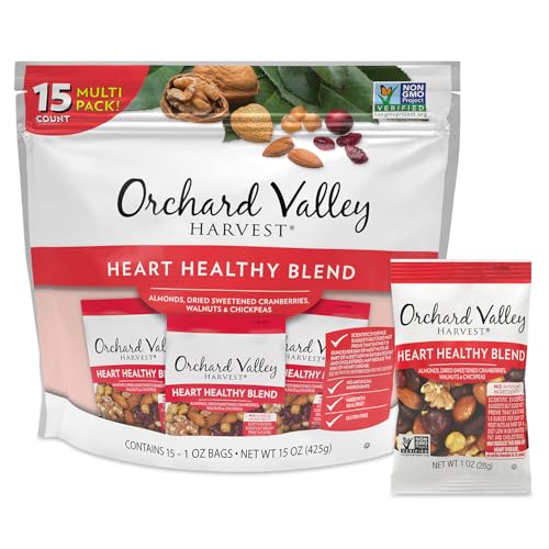 20% coupon - ★Orchard Valley Harvest Heart Healthy Blend, 1oz, 15 pouches