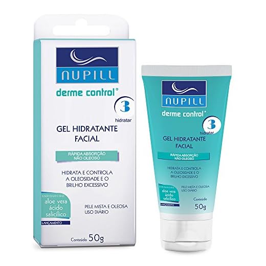 Nupill Gel Hidratante Facial Derme Control 50G