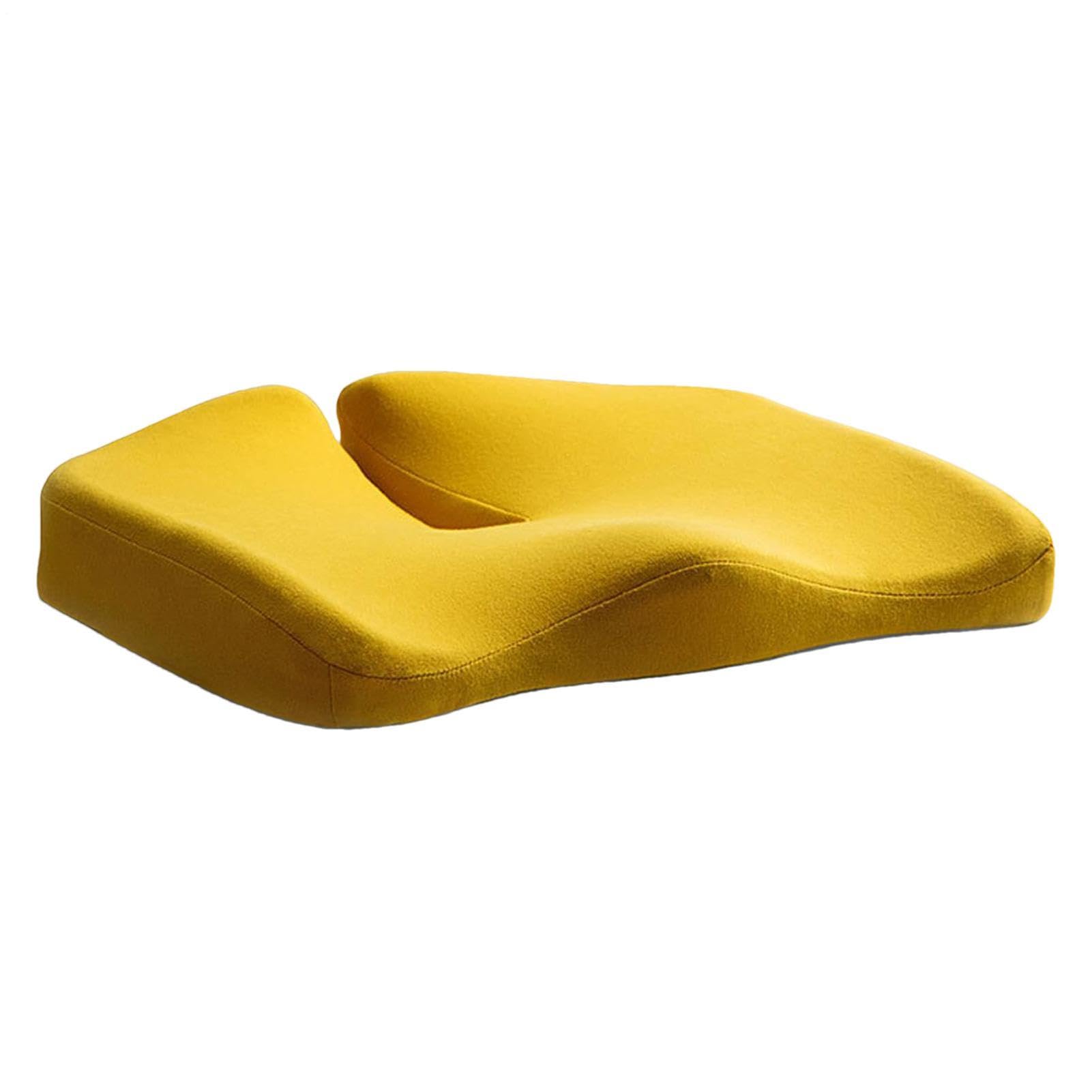Coussin de siège et oreiller ergonomique en mousse à mémoire de forme pour chaise de bureau