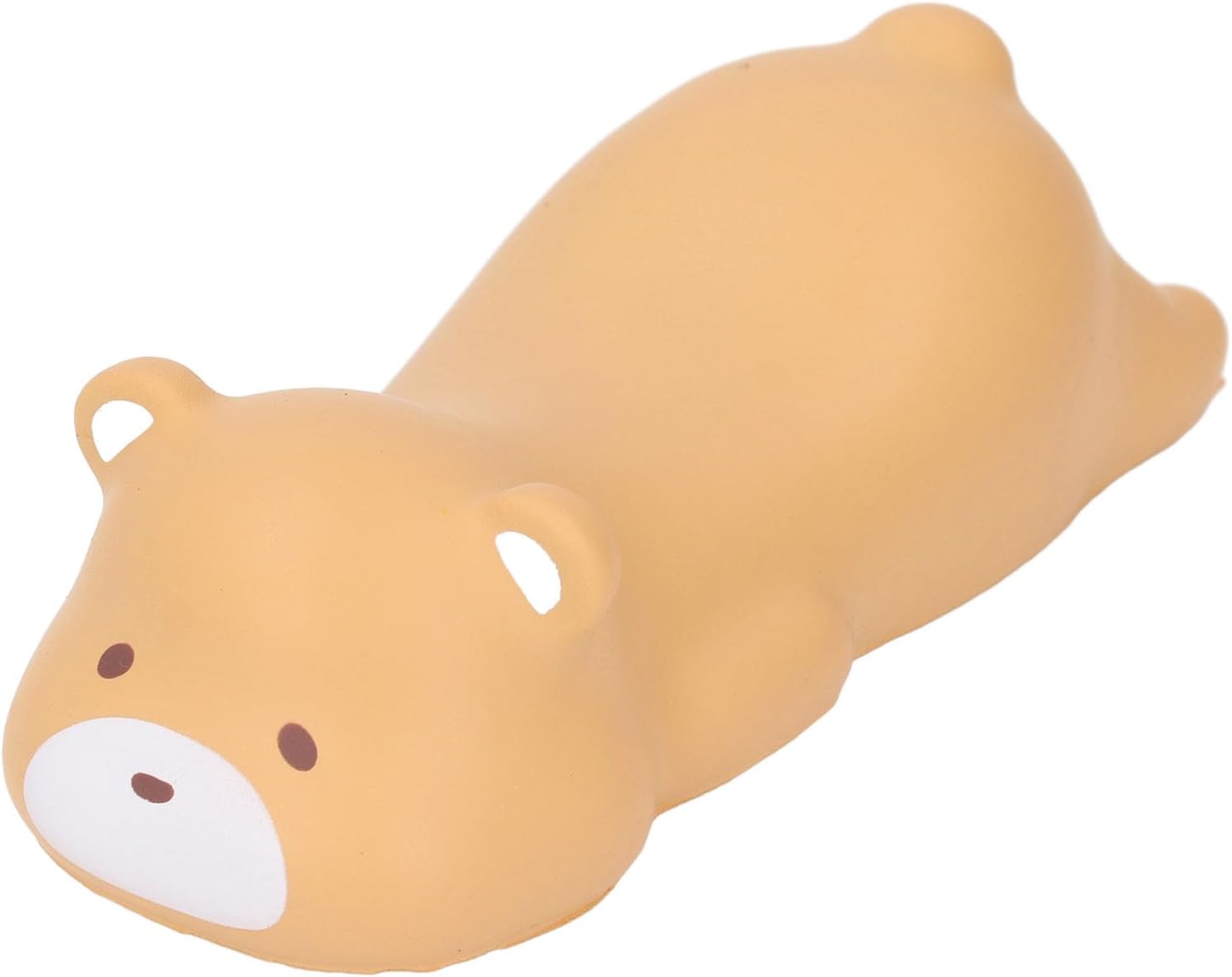 Asixxsix Cute Wrist Rest, PU Ergonomic Keyboard Wrist Rest, Cute Animal Pad Wrist Support for Office, Kawaii Office Supplies, Cartoon Design, Multi Functional (Brown Bear)