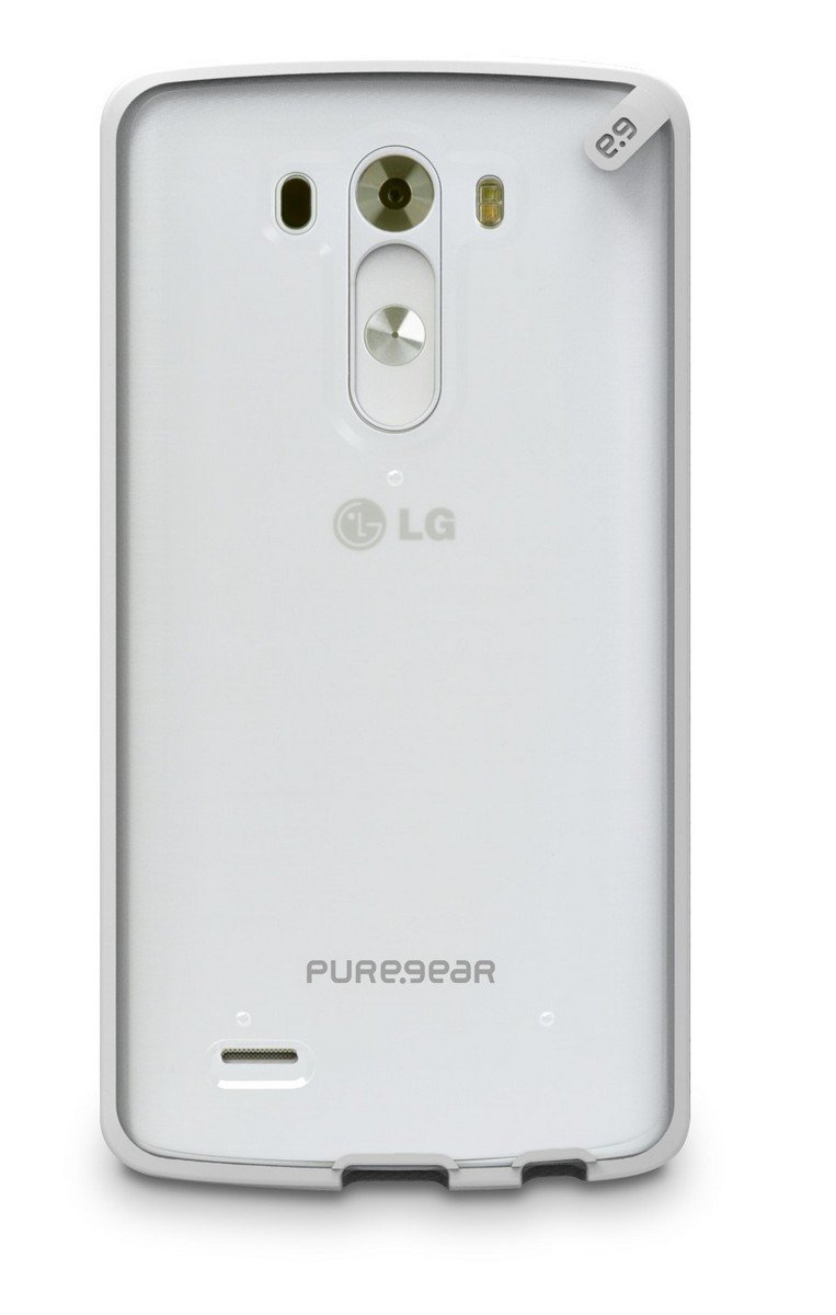 Custodia Puregear SLIMSHELL Per LG G3 Trasparente | Cover Morbida In Silicone 60709PG