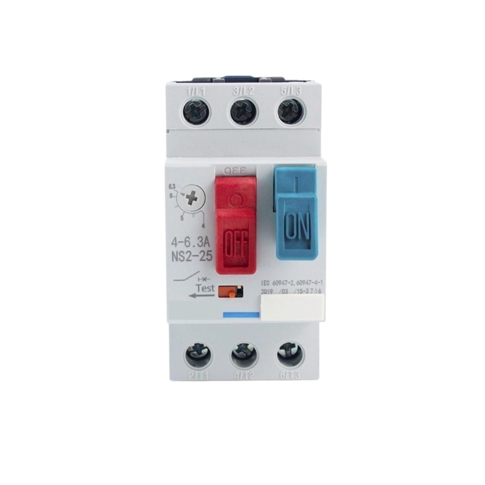 Protection de moteur électrique NS2-25 bouton pour éviter la surcharge thermique 0,25-0,4 A