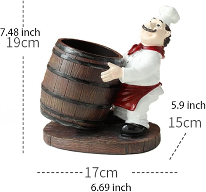 Soporte para Botellas de Vino Resina 1 Botella NMGMJQ miniatura 3