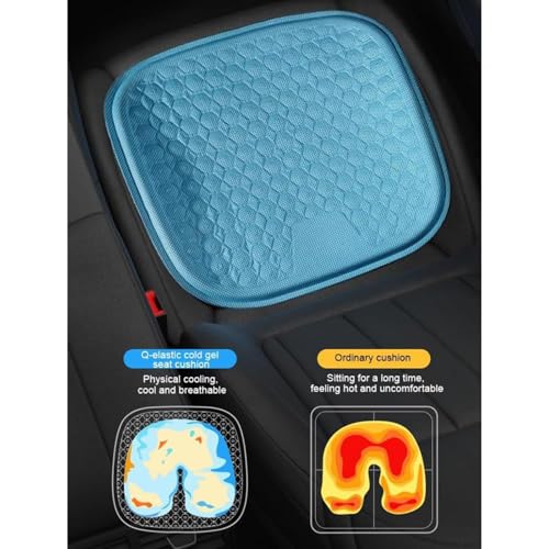 Cojín asiento de coche de gel ergonómico para Mitsubishi Pajero y Outlander 7