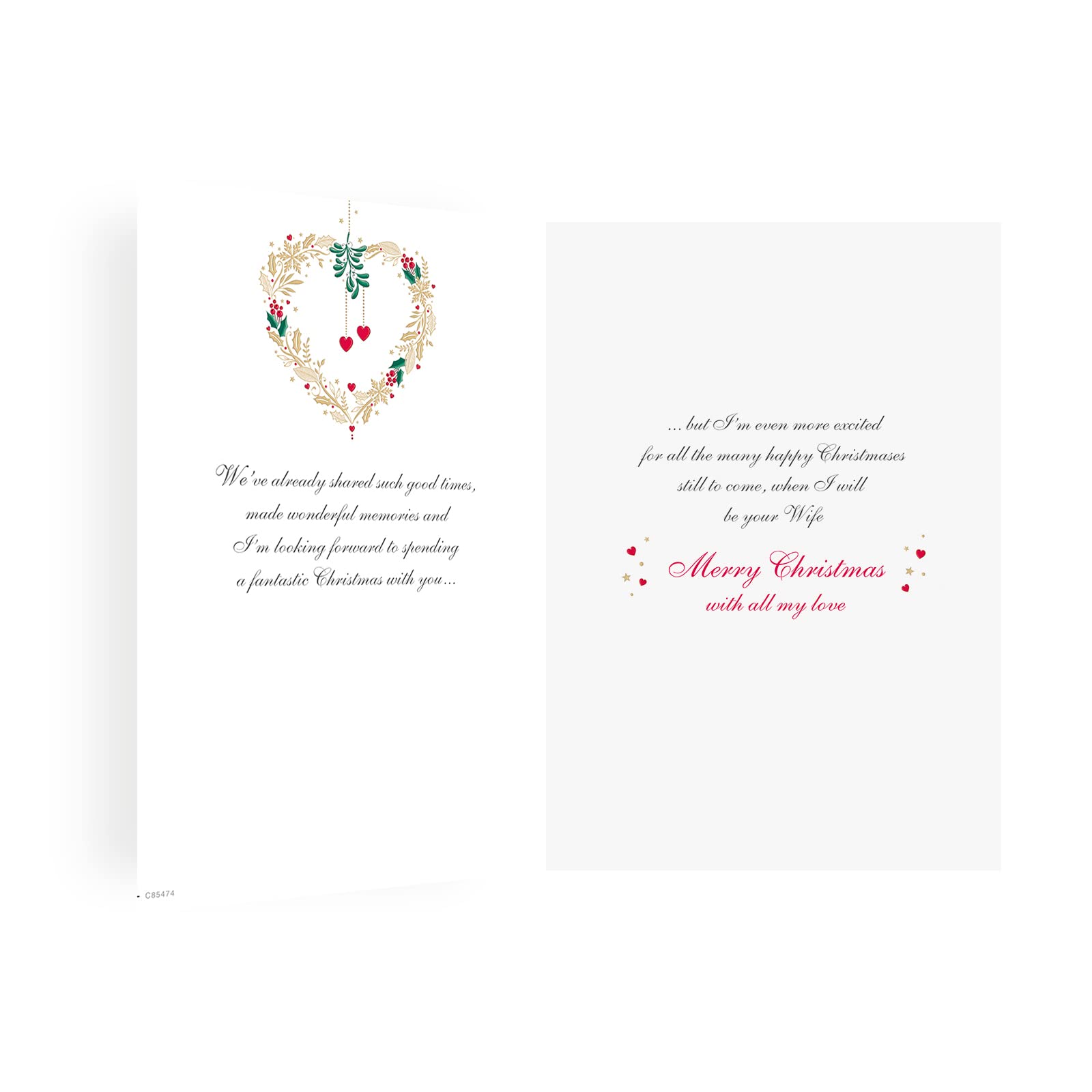 Regal Publishing Classic Christmas Card Gran - 9 X 6 Inches