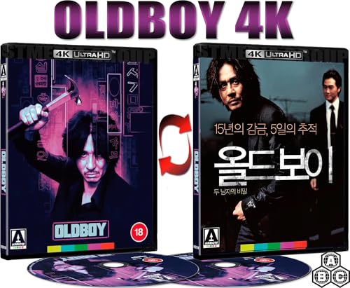 Image of Oldboy (Special Bonus Features / Reversible Cover) [4K UHD + Blu-ray] [Region Free]
