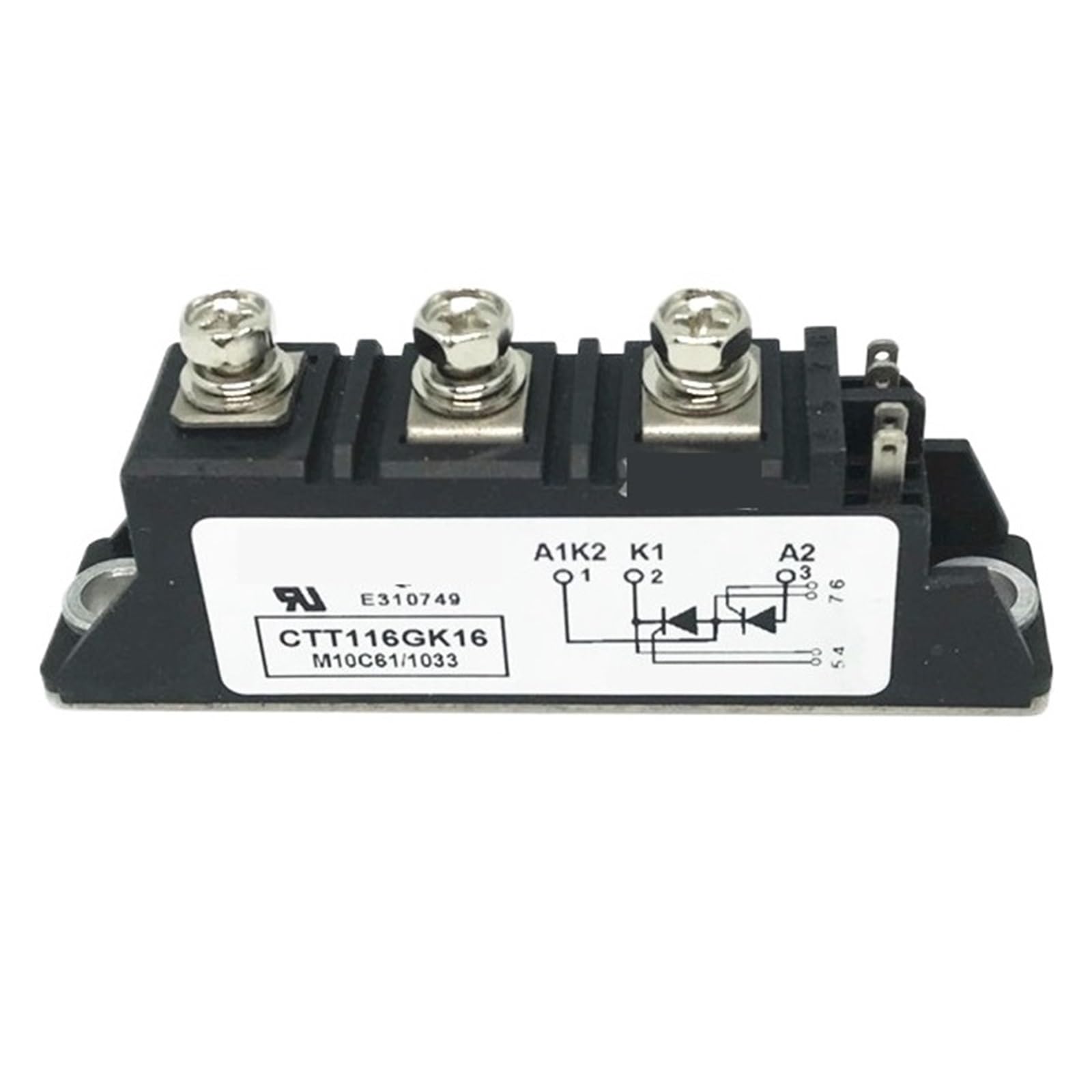 Módulo de tiristores CTT60GK12 regulador de potencia para control industrial de motores