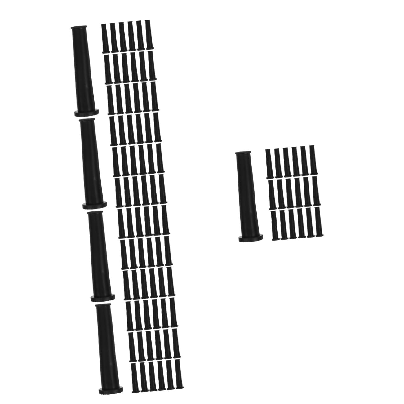 HOMSFOU 100piezas Manguitos De Gestión De Cables De De Cables para Herramientas Eléctricas para TV Computadora