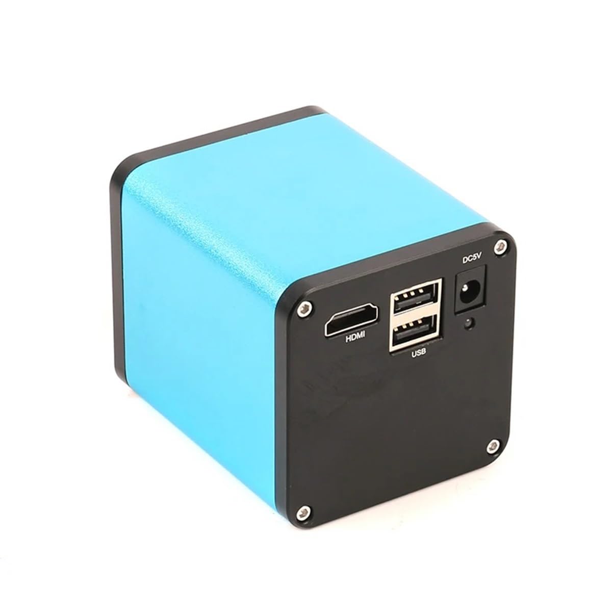 Zestaw akcesoriów do mikroskopu IMX385 Swobodnie regulowany uchwyt HDMI Video System kamer do mikroskopu przemysłowego Rejestrator wideo Zoom 200X Obiektyw z mocowaniem C szkiełka mikroskopowe