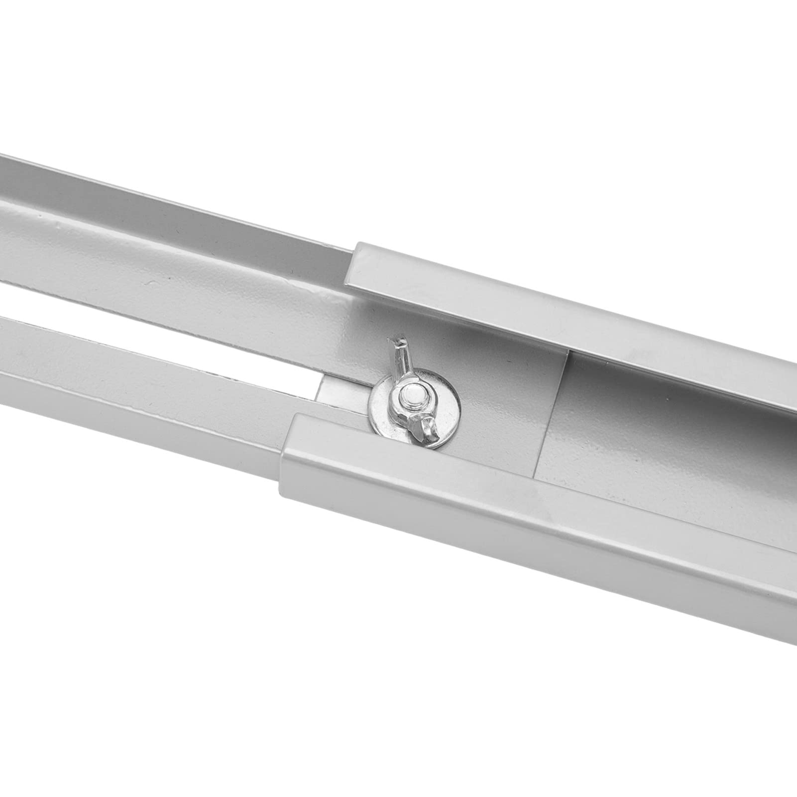 Rullo Universale per Elettrodomestici con Barra di Leva, 300 Kg di Carico 45-70cm Base Mobile Estensibile per Mobili Carrello Mobile per Lavatrici, Frigoriferi, Asciugatrici(D'argento)