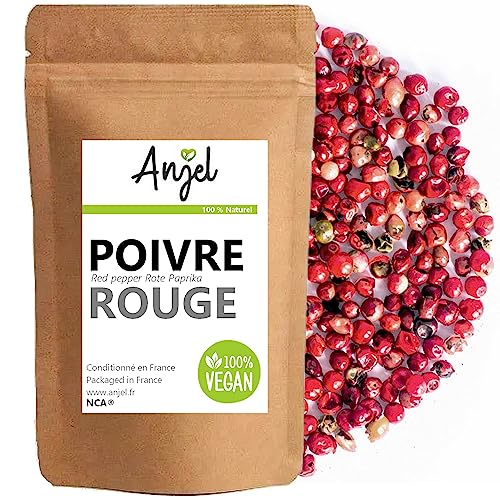Poivre rouge entier 100g - Epice riche en saveurs pour une cuisine audacieuse - 100% Naturel - NCA (100)
