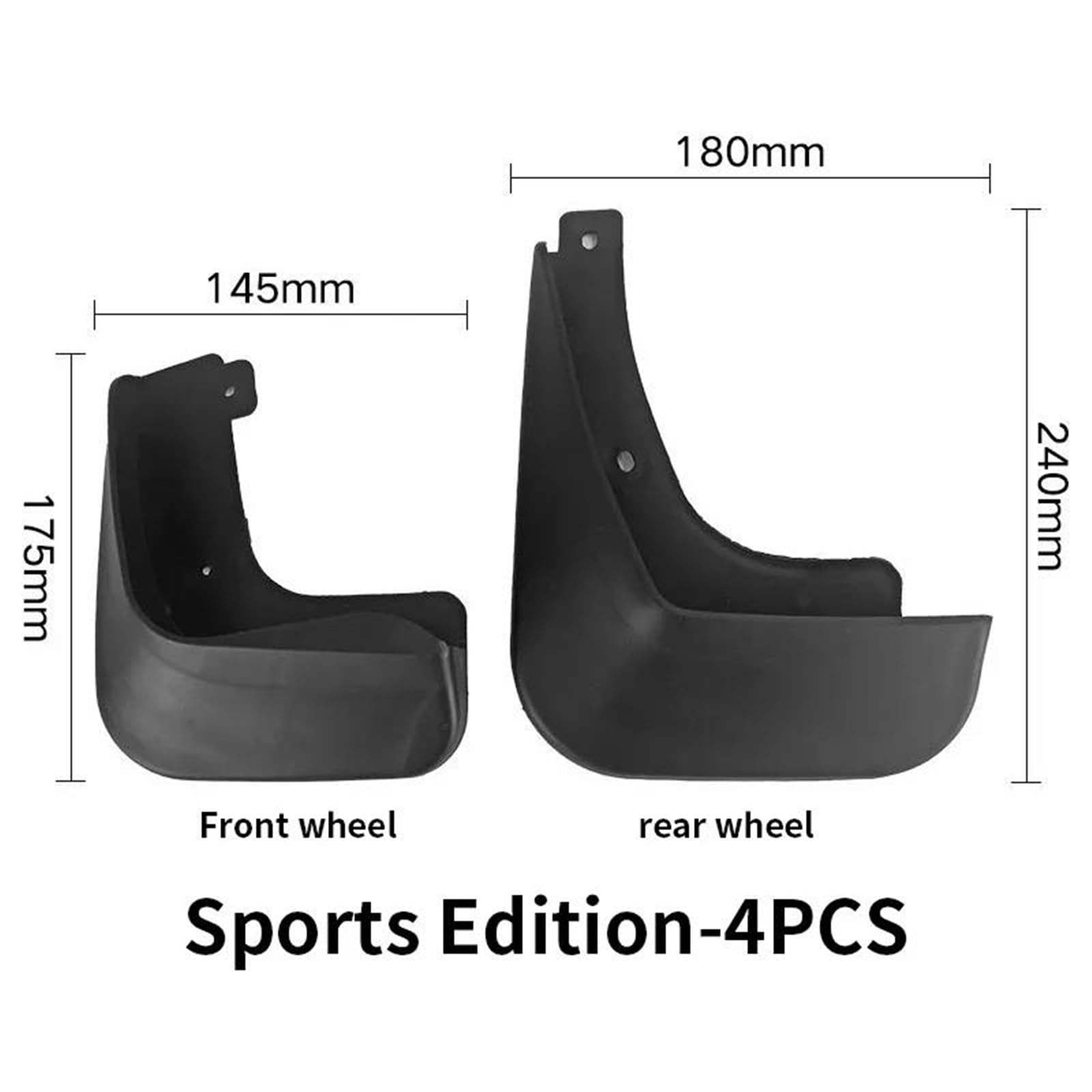 Auto Vorne Hinten Spritzschutz Für Kia Für Soul Sports 2009–2013 Auto-Außen-Schmutzfänger Schmutzfänger Spritzschutz Kotflügel